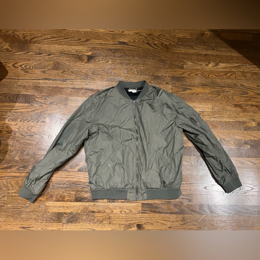 H&M Men’s Green Bomber Jacket XXL